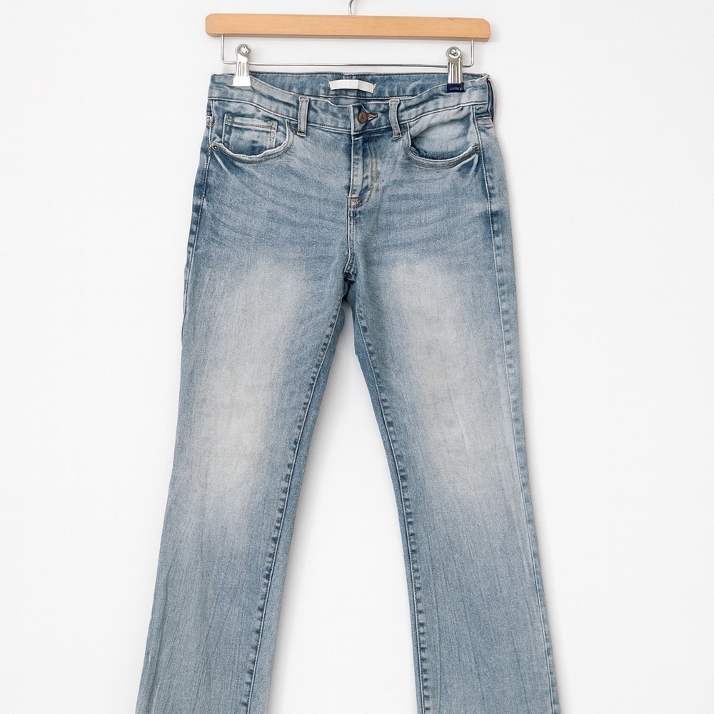 PacSun men’s 32” by 32” blue stacked skinny men’s jeans.  #Denim #men'sjeans